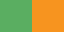 orange green square